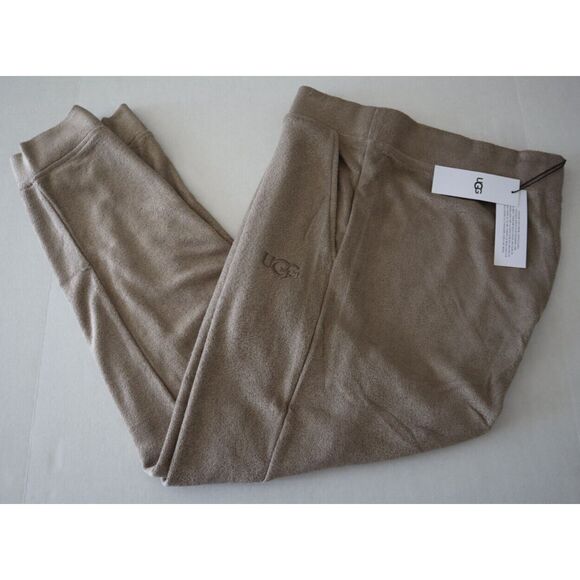 UGG 1136922 Men's Sz XL Wolf Gray Brantley Brushed Terry Jogger Lounge Pants - Picture 11 of 12